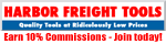 Harbor Freight Tools Affiliate Program